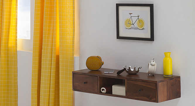 Mauld Wall/Console Shelve (Teak)